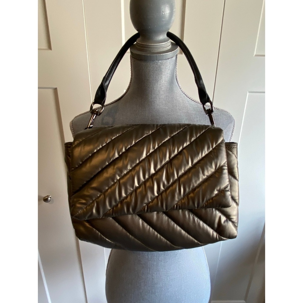Think Royln Life On The Fly Puffer Purse Y2K Shoulder Bag s9